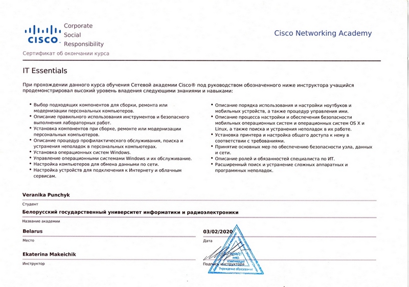 Cisco IT Essentials